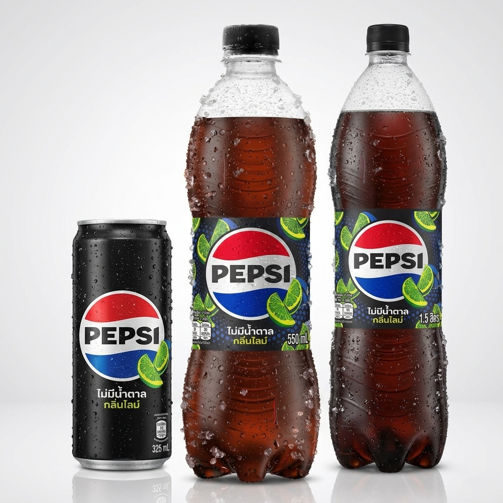Pepsi No Sugar Lime